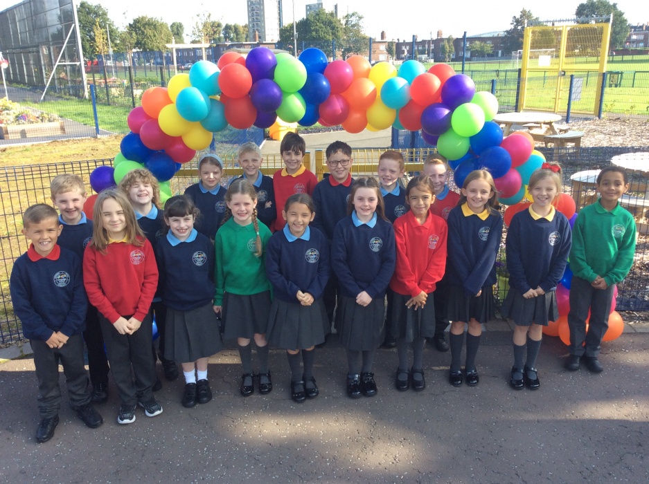 Primary Five pupils